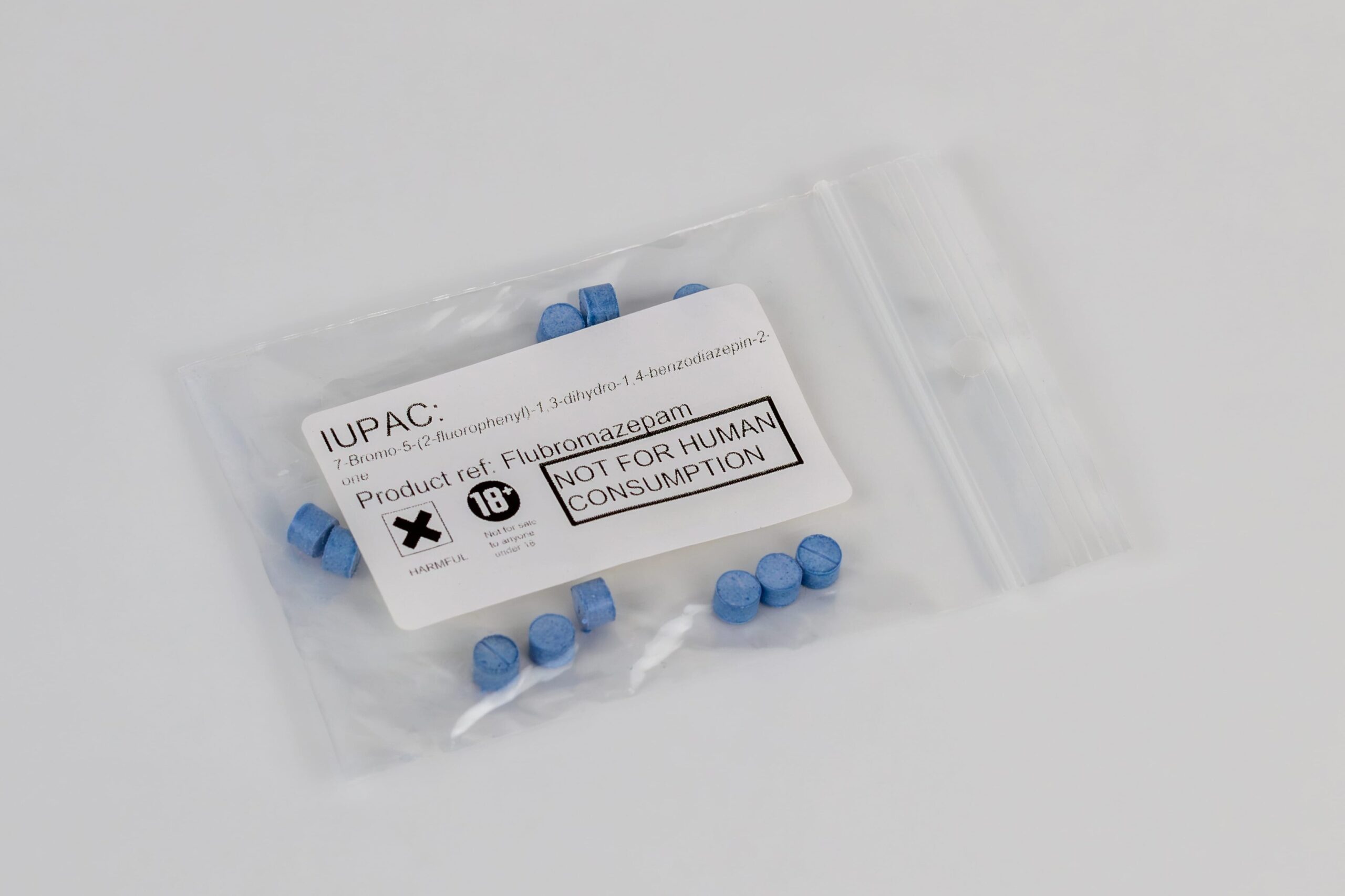 Foto: flubromazepam pellets