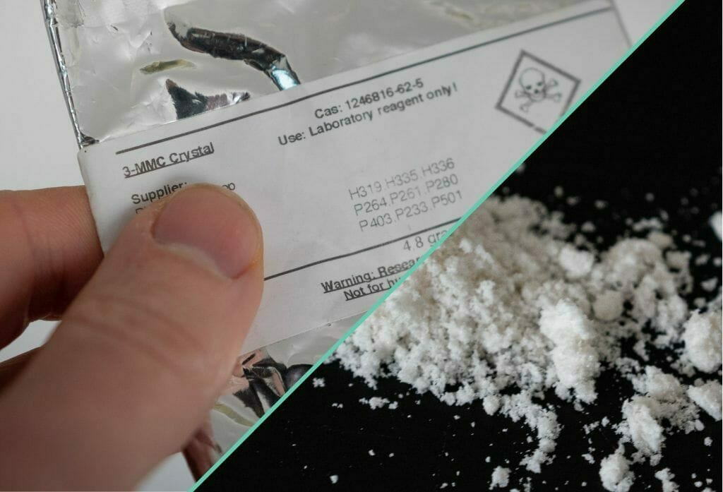 3-MMC drugs verpakking poeder